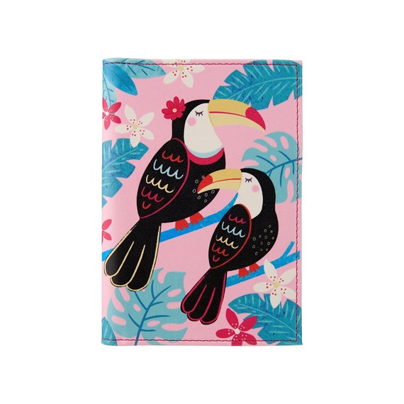 Tiki Toucan Passport Holder